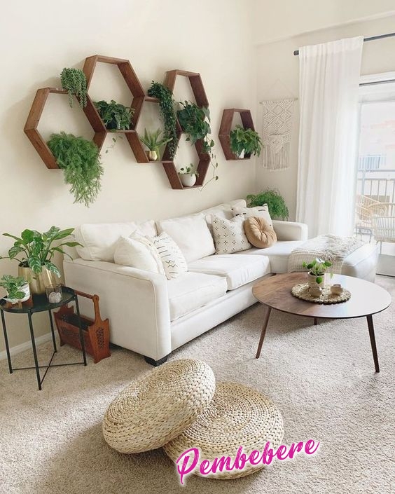 Find out Where to Buy Every Single Thing in This Plant-Filled Bohemian Living Room | Hunker