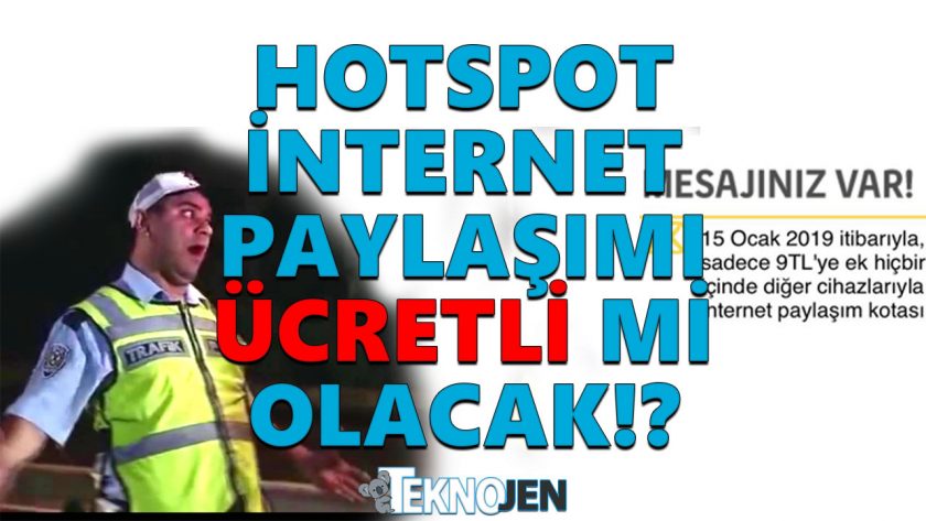 Hotspot internet paylaşımı ücretli mi olacak? Turkcell, Vodafone, Türk Telekom