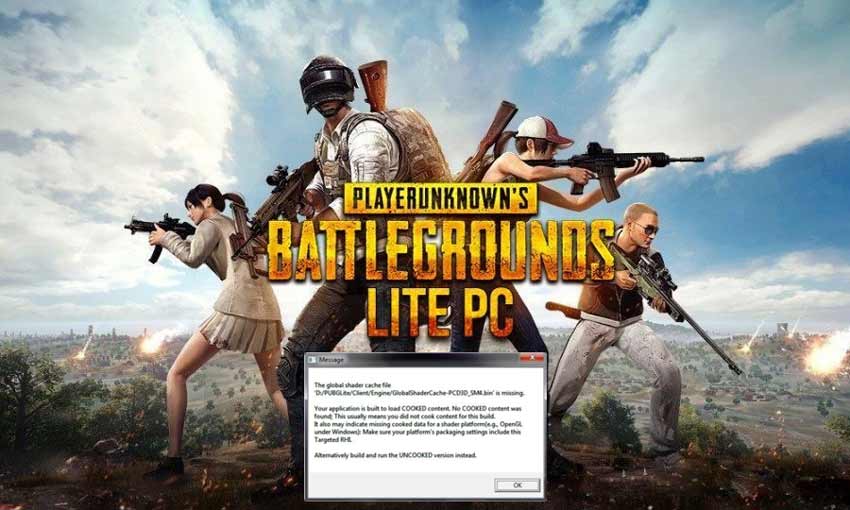 PUBG Lite Global Shader Cache Hatası Çözümü