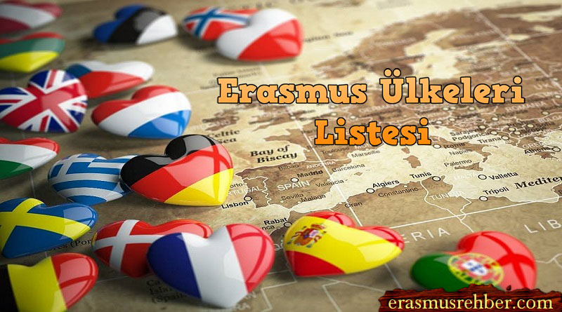 Erasmus Ülkeleri / Erasmus ile Gidilebilecek Ülkeler